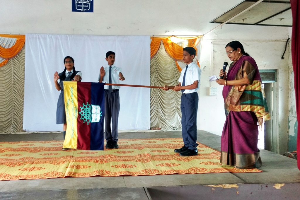 Investiture Ceremony : Swearing In Ceremony of the School Captains.